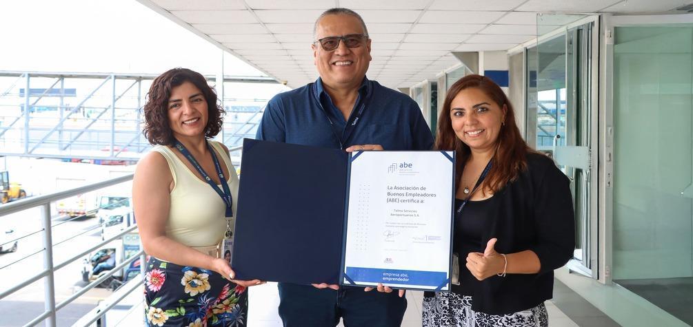 Talma Perú renueva la certificación ABE 2025–2027 y reafirma su compromiso con las buenas prácticas laborales