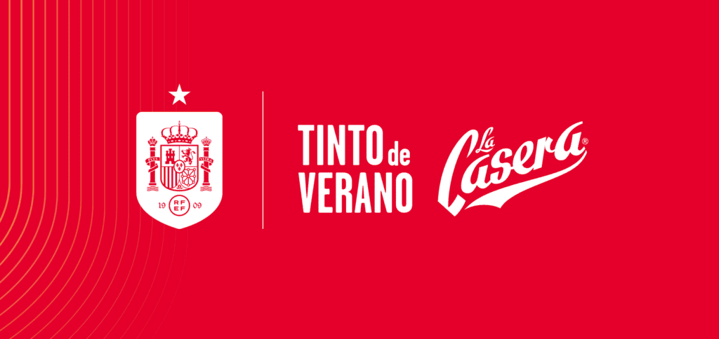 Nueva alianza de Tinto de Verano La Casera® (perteneciente al porfolio de Suntory Beverage & Food Spain) y la Selección Española de Fútbol
