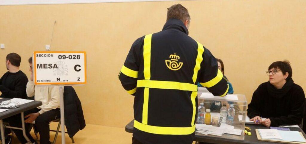 Personal de Correos coopera en el normal desarrollo de las Elecciones Autonómicas a las Cortes de Aragón