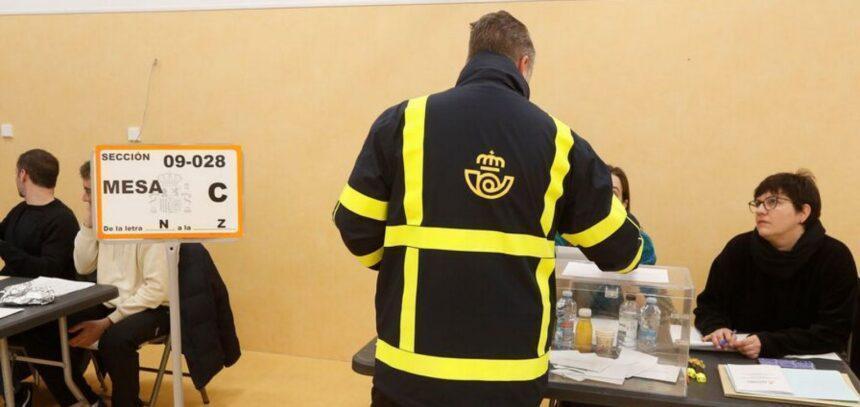 Personal de Correos coopera en el normal desarrollo de las Elecciones Autonómicas a las Cortes de Aragón