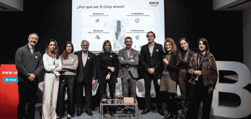 Mesa redonda “Innovación e impacto: historias B Corp”, una iniciativa impulsada de forma conjunta por siete bodegas referentes del movimiento B Corp en España