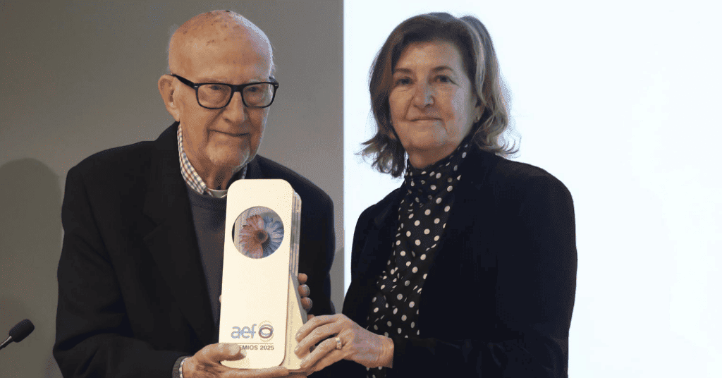 Gabriel Barceló, empresario español y referente en el ámbito social y empresarial de Baleares, recibe el Premio AEF