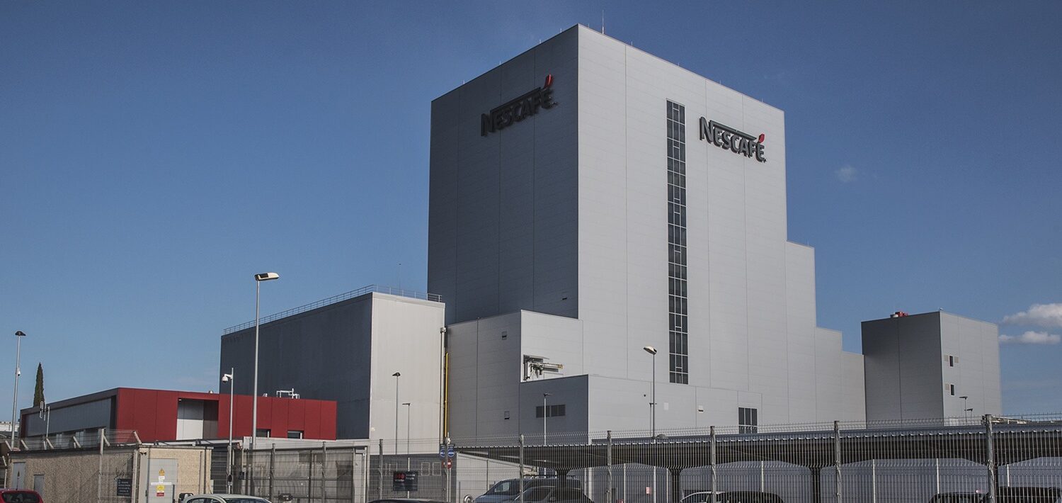 Fábrica de café de Nestlé España en Girona