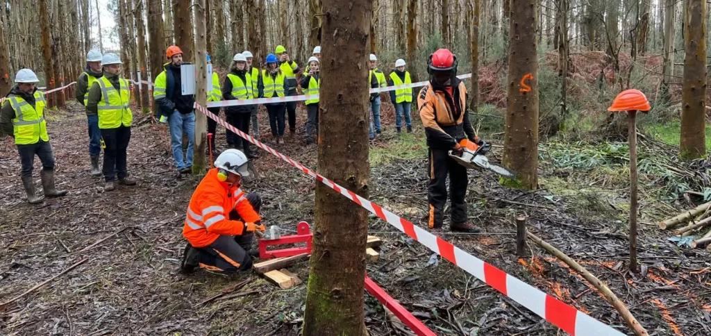Ence Terra impulsa la profesionalización del sector forestal con entrenamiento especializado