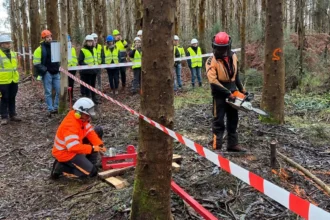 Ence Terra impulsa la profesionalización del sector forestal con entrenamiento especializado