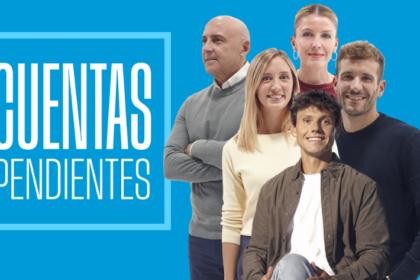 Julio Maldonado ‘Maldini’, Cisco García, Crys Díaz, Nuria Casas y Arnau Roca son los protagonistas de "Cuentas pendientes" - CaixaBank