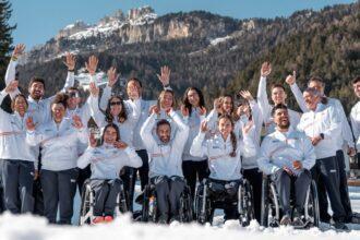 Equipo Paralímpico de España en Milán Cortina 2026 - Imagen cedida por ENAIRE y el Comité Paralímpico Español (CPE)