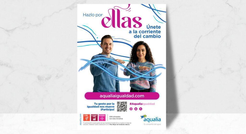 Campaña colaborativa “Hazlo por ellas, únete a la corriente del cambio” - Aqualia