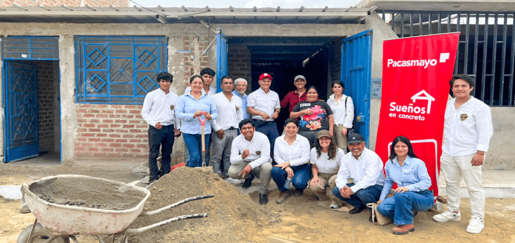 Cementos Pacasmayo, Obsequium Pauperum y Hábitat para la Humanidad ejecutarán 750 pisos de concreto en Piura
