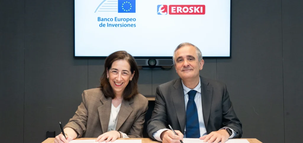 Firma BEI y Eroski