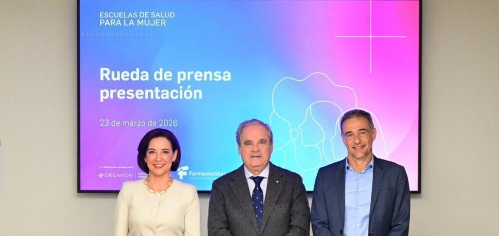 Presentación de la campaña “Escuelas de Salud para la Mujer”, impulsada por el Consejo General de Colegios Farmacéuticos, en colaboración con Organon