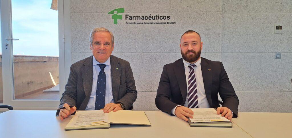 Firma del convenio de colaboración entre el Consejo General de Colegios Farmacéuticos y la CELAD