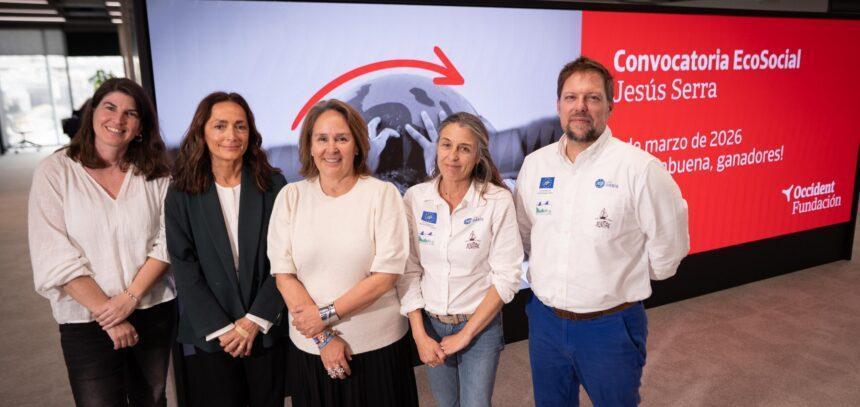 Entrega de los premios de la I Convocatoria Ecosocial Jesús Serra - Fundación Occident