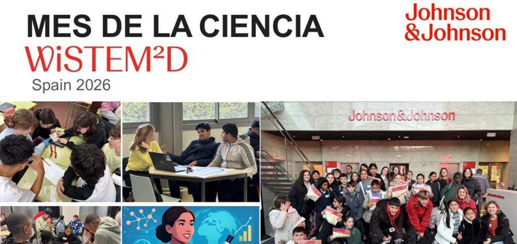 Mes de la Ciencia WiSTEM2D - Johnson & Johnson España