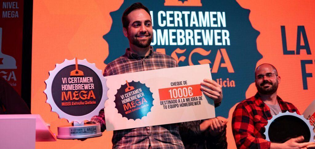 Víctor Campos fue el ganador del VI Certamen Homebrewer de Hijos de Rivera