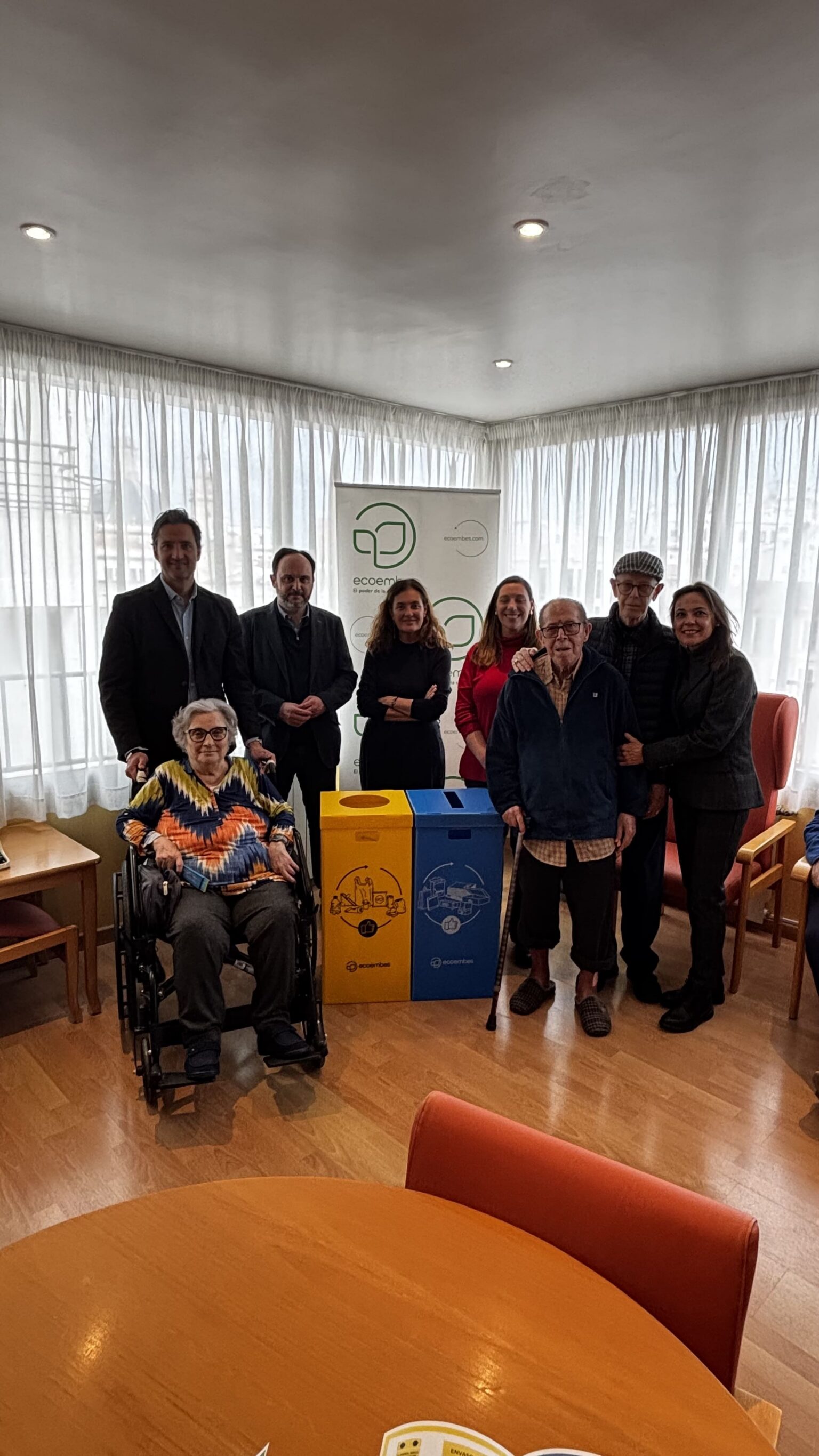 Presentación de los resultados del programa “Terceros en edad, primeros en reciclar” de Ecoembes junto a la Generalitat Valenciana