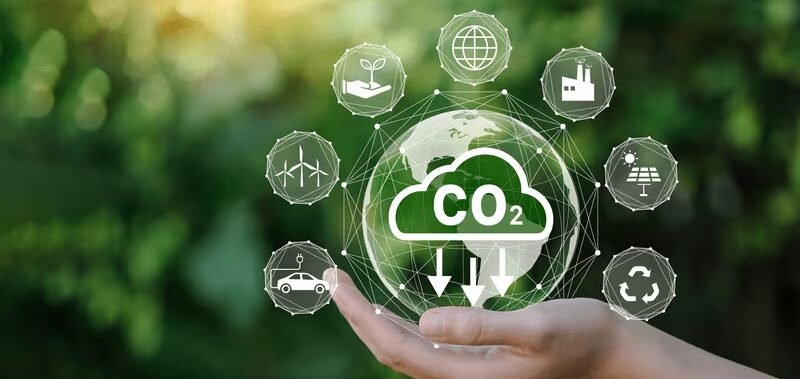 Reducción de la huella de carbono - Imagen de Stock cedida por ISS Iberia