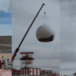 Instalación de las mejoras en el radar del Aeropuerto Adolfo Suárez Madrid-Barajas - Imagen cedida por ENAIRE