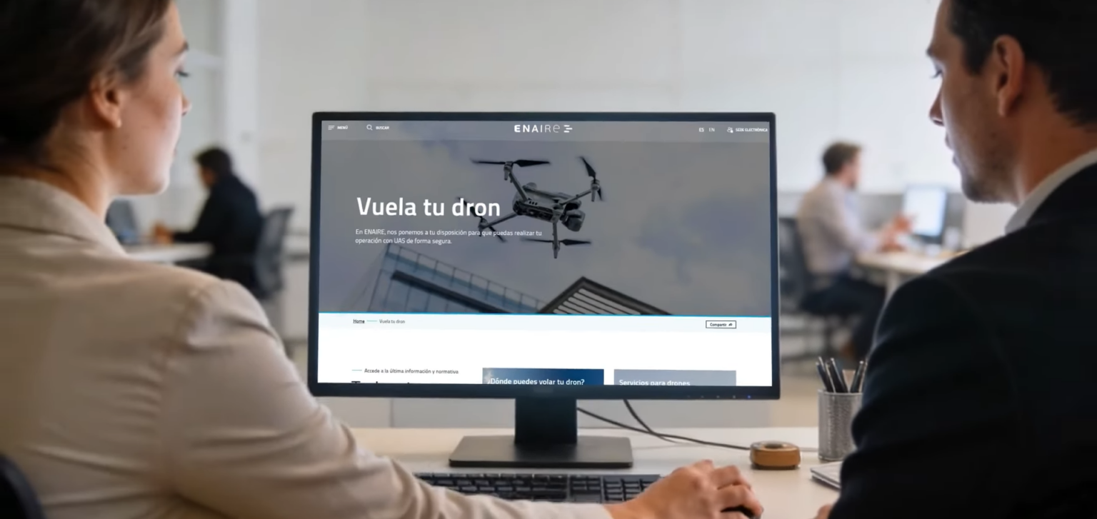 La nueva web de ENAIRE es escalable, reconocible y de referencia internacional