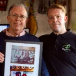 Paco Bachiller dueño de Bar Paco en Fuenlabrada y su hijo Paco