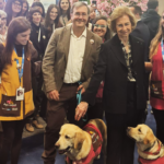 SM la Reina Sofía durante su visita al stand de Elanco en el Congreso VetMadrid 2026
