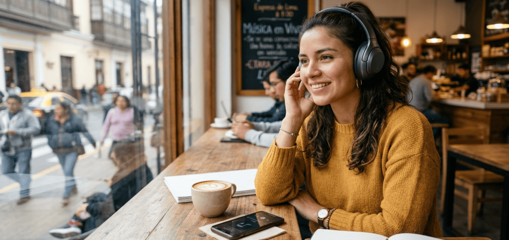 Tecnología de audio que acompaña jornadas multifacéticas