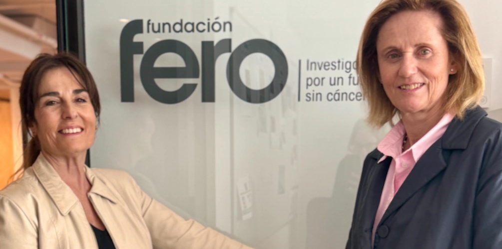 Marta Cardona Patau, nueva Directora General de Fundación FERO, acompañada de Silvia Garriga, presidenta de la entidad