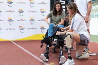 Una de las acciones llevadas a cabo entre Samsung y el Comité Paralímpico Español en el Centro de Alto Rendimiento - Imagen cedida por Samsung