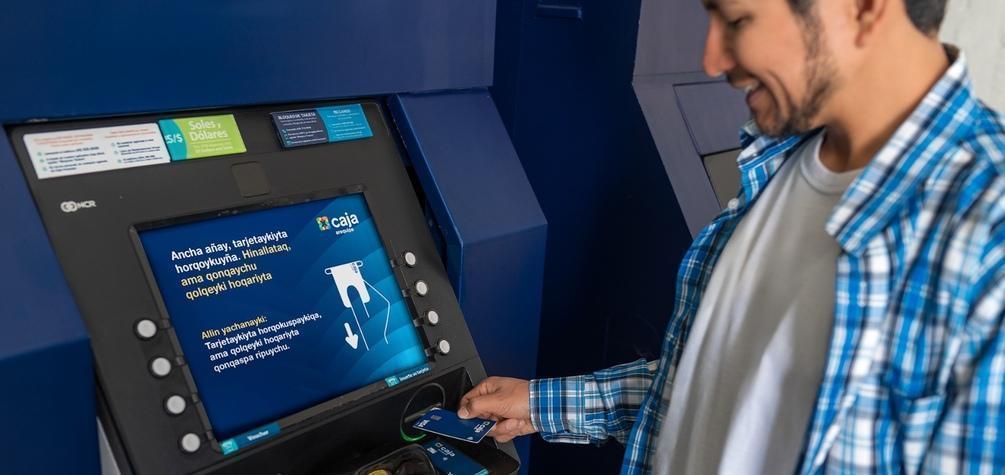 Caja Arequipa lidera la banca intercultural con cajeros automáticos con interfaz en quechua