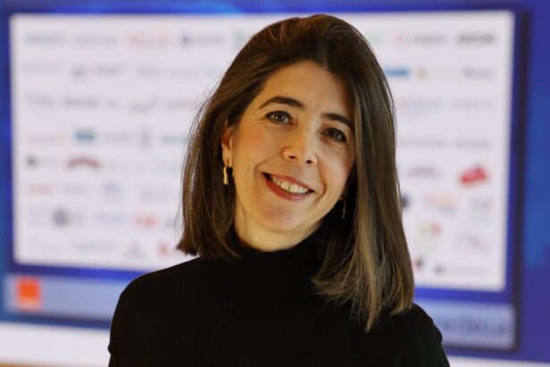 Macarena Montes, Directora de Soluciones Editoriales de Corresponsables, durante la exitosa Jornada Corresponsables 2026 de Madrid