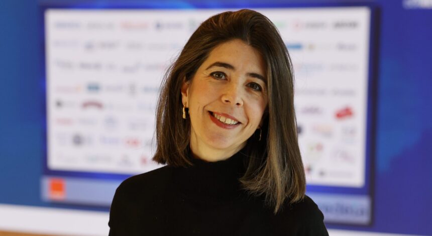 Macarena Montes, Directora de Soluciones Editoriales de Corresponsables, durante la exitosa Jornada Corresponsables 2026 de Madrid