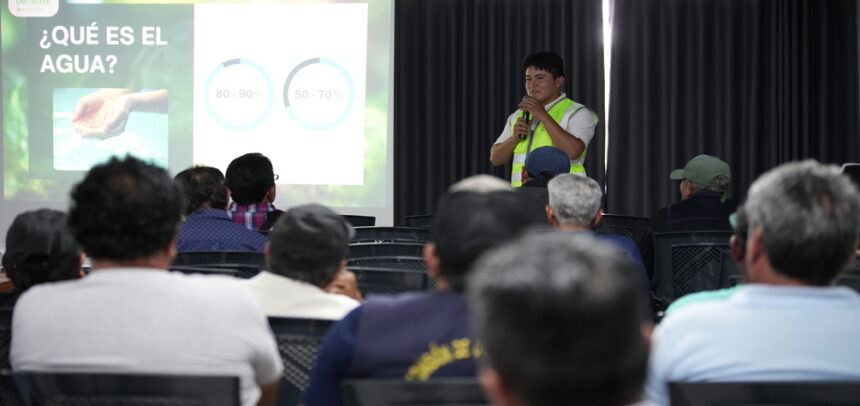 Más de 170 agricultores capacitados en gestión sostenible del agua en Áncash y La Libertad