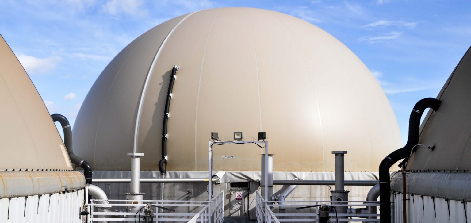 Planta de biofertilizantes y biometano La Galera - Imagen cedida por Ence