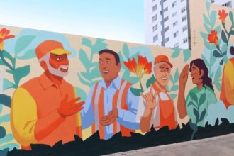 Primax inaugura mural que limpia el aire y promueve la inclusión en Lima