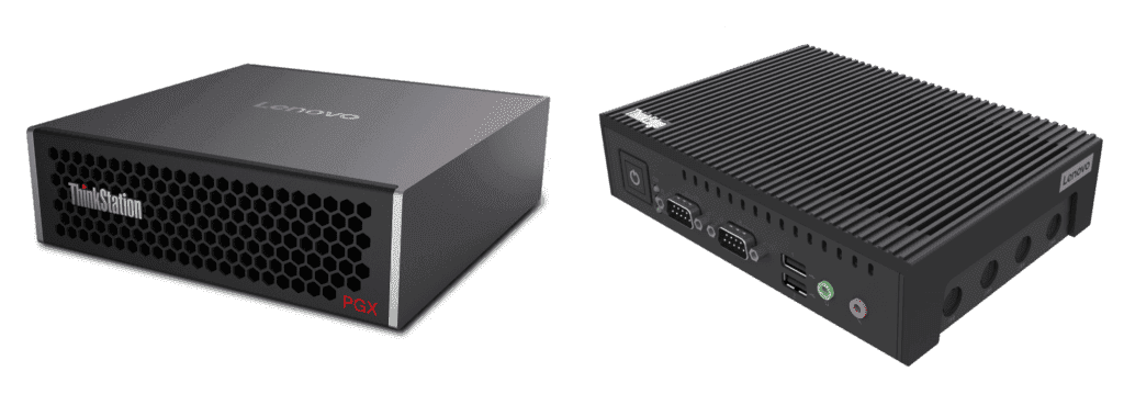 Lenovo ThinkStation PGX impulsado por el superchip NVIDIA y Lenovo ThinkEdge - Impulso de la IA de Lenovo