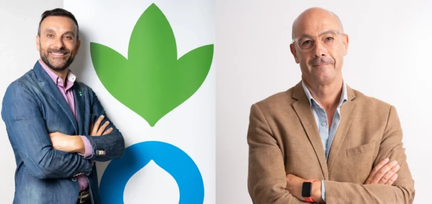 Francisco Javier Fernández Nava, responsable de Alianzas, Campañas, Patrocinios y Eventos, y Amador Gómez Arriba, director de I+D+i de Acción contra el Hambre