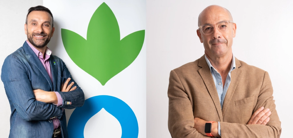 Francisco Javier Fernández Nava, responsable de Alianzas, Campañas, Patrocinios y Eventos, y Amador Gómez Arriba, director de I+D+i de Acción contra el Hambre