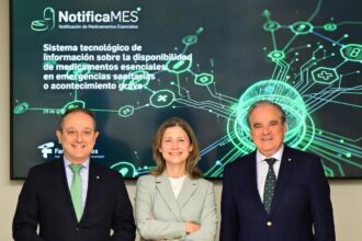 Presentación de NotificaMES en la sede del Consejo General de Colegios de Farmacéuticos