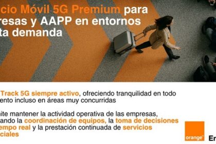 Nuevo Servicio móvil 5G Premium de Orange