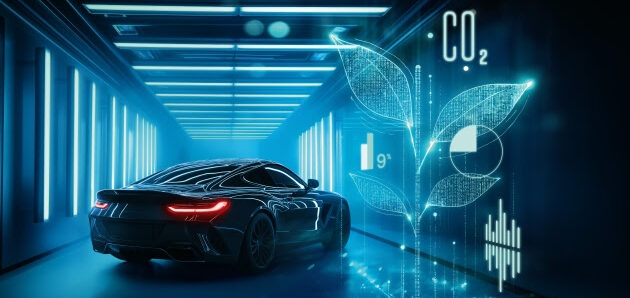 Reducción del impacto de la huella de carbono de talleres de carrocería - Imagen de Stock ofrecida por BASF Coatings