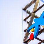 Exterior del Edificio Experience HUB en Barcelona de Caixabank