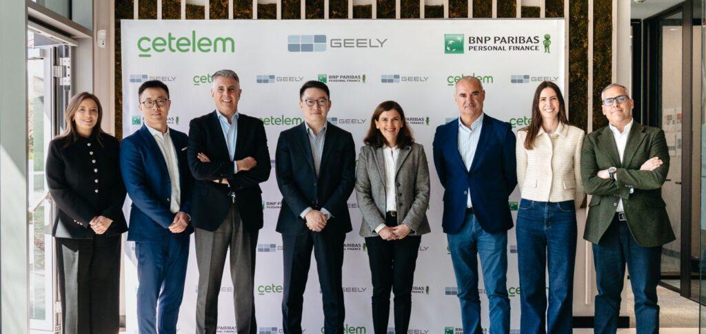 Nuevo acuerdo de BNP Paribas y Geely Auto Spain