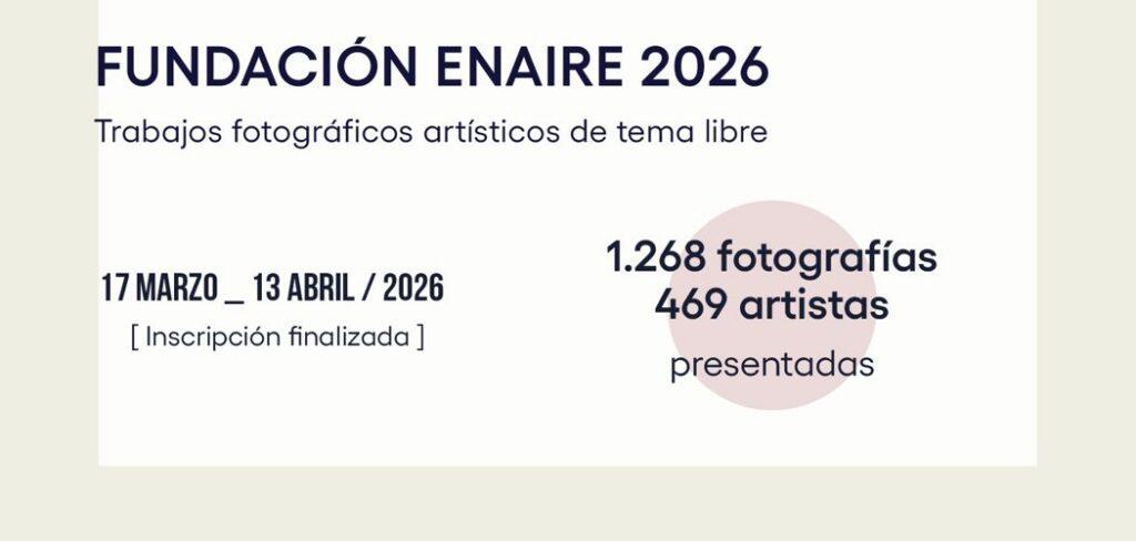 XIX Premio de Fotografía Fundación ENAIRE