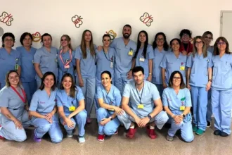 Equipo de la Unidad Materno Infantil / Fuente: Hospital Universitario del Vinalopó - Ribera Salud
