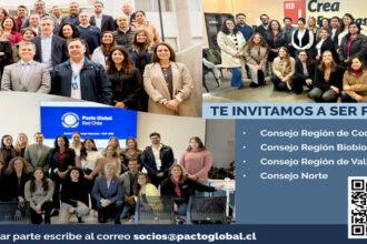 Pacto Global Chile impulsa trabajo territorial y colaborativo en 2026 a través de sus Consejos Regionales