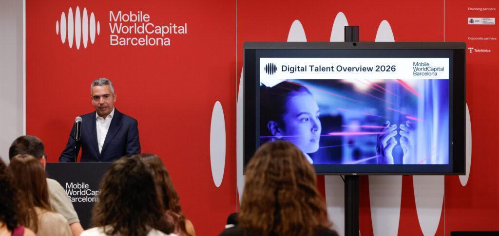 Presentación del informe Digital Talent Overview 2026 - Mobile World Capital Barcelona