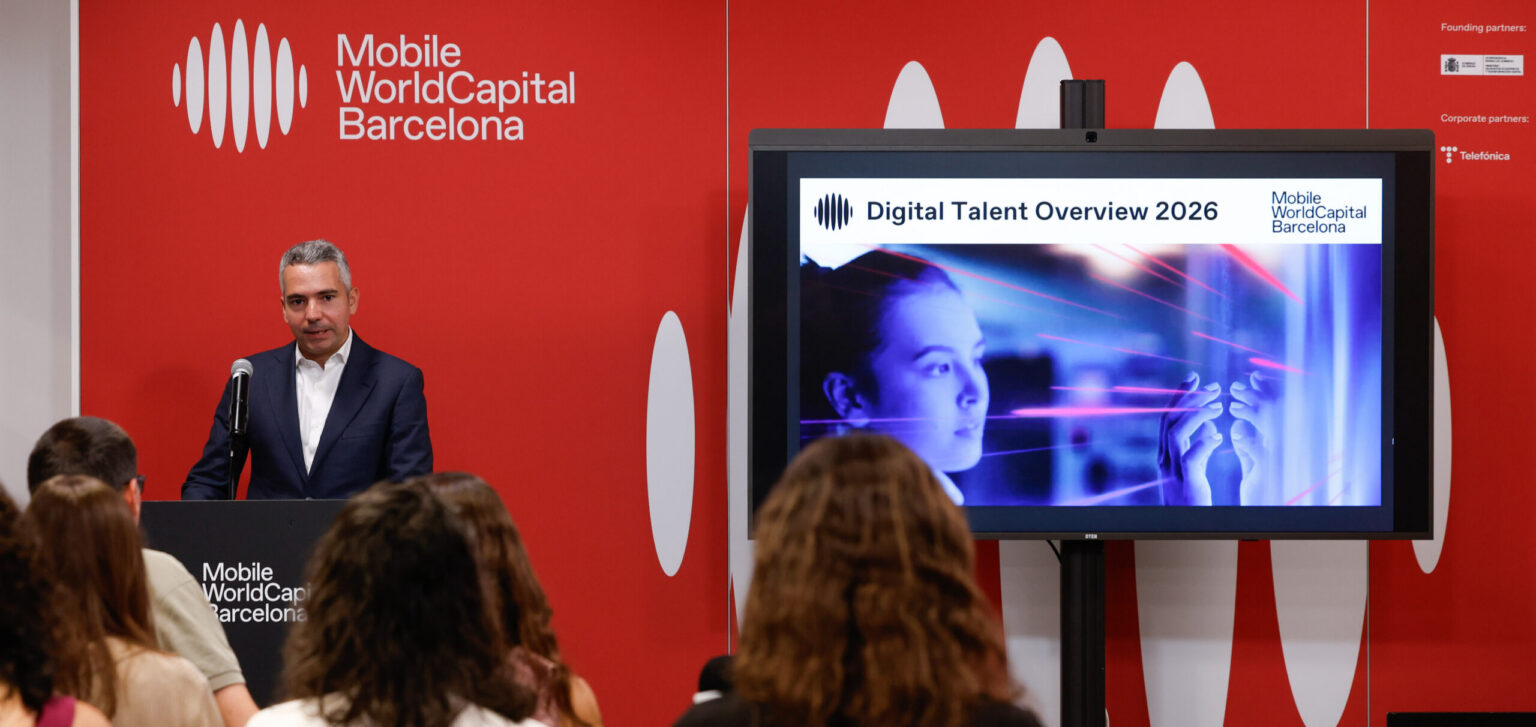 Presentación del informe Digital Talent Overview 2026 - Mobile World Capital Barcelona
