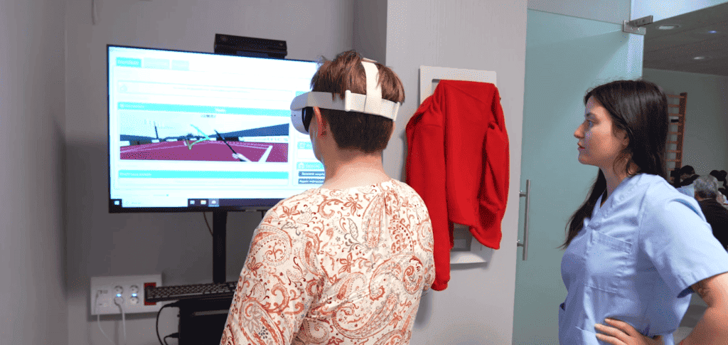 La Unidad de Daño Cerebral de Ribera en Cartagena avanza en su modelo multidisciplinar con herramientas innovadoras como la realidad virtual - Imagen cedida por el Grupo Ribera