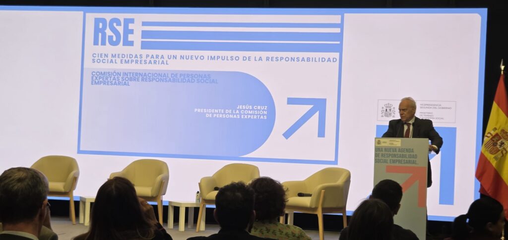 Jesús Cruz, Presidente de la Comisión de Personas Expertas del Ministerio de Trabajo y Economía <a href=