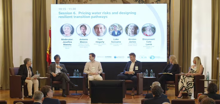 BBVA participa en la conferencia internacional, "Water and Financial Stability: Moving from Risks to Resilience", celebrada en el Banco de España